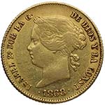1868. Isabel II ... 