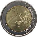 2012. Portugal. 2 Euros. Ni. 8,55 g. ... 