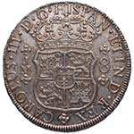 1768. Carlos III (1759-1788). Lima. 8 ... 