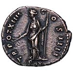 138-161 dC. Antonino Pío. Roma. Denario. ... 