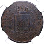 1863. Isabel II (1833-1868). Segovia. 10 ... 