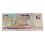 1996. Billetes Extranjeros. Fiji. 10 ... 