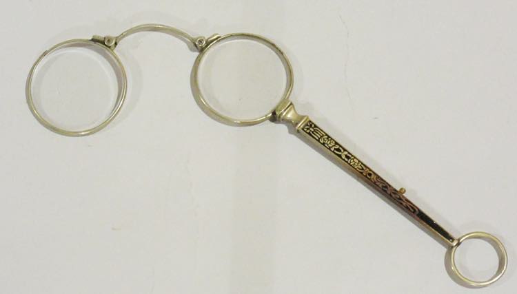 Nose goggles 1900. With long shaft ... 