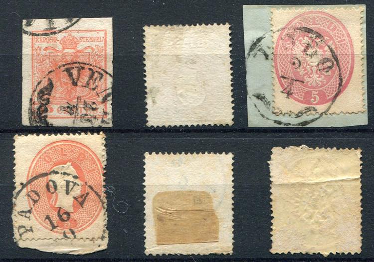 1850/64 - Lot of 6 different ... 