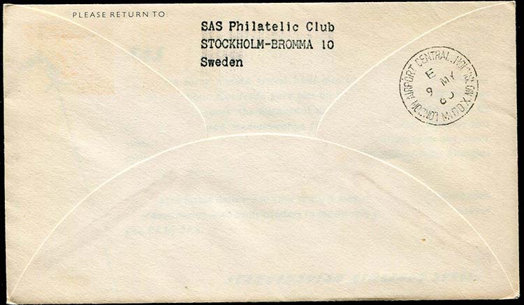 1960 Svezia - 1° Volo DC9 ... 
