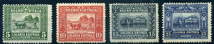 1910/14 Eritrea, Soggetti ... 