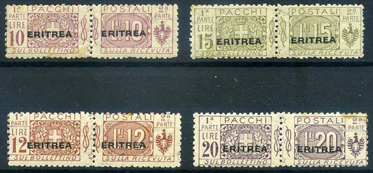 1917/24 Eritrea - Pacchi postali ... 
