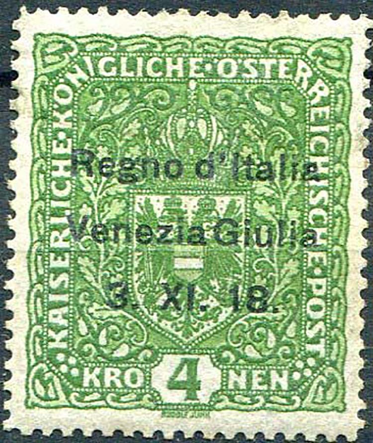 1918 Venezia Giulia 4K verde scuro ... 