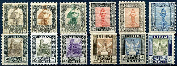 1921 Libia Pittorica, n.21/32, ... 