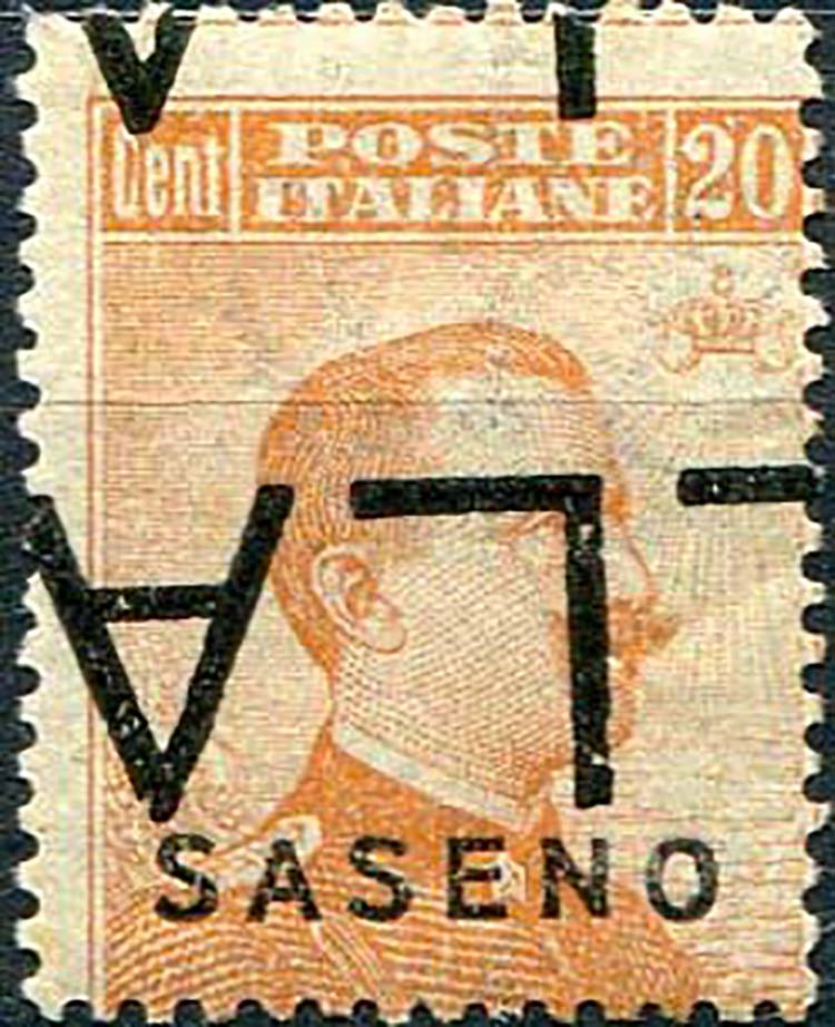 1923 Saseno, Vitt. Emanuele III, ... 