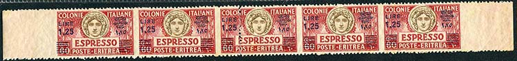 1927 Eritrea, Espresso £1,25 in ... 
