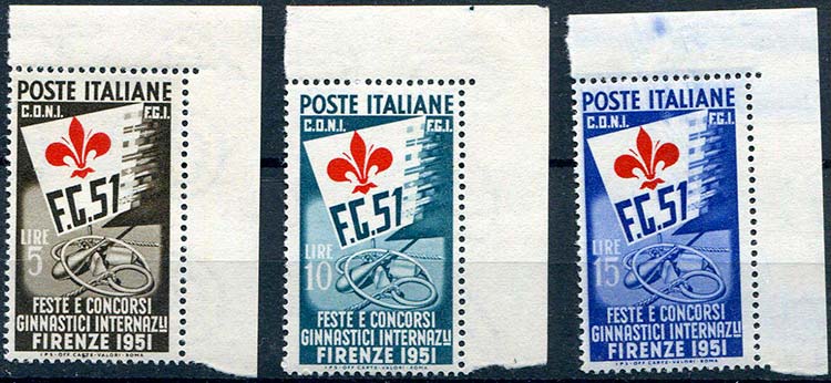 1951 Feste e Concorsi Ginnastici ... 