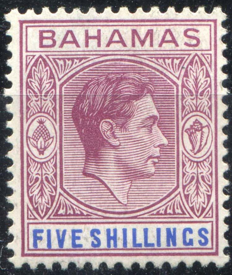 1938 Bahamas, Giorgio VII, n. ... 