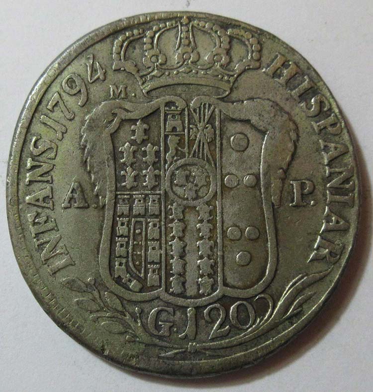 1794 Regno di Napoli, Ferdinando ... 