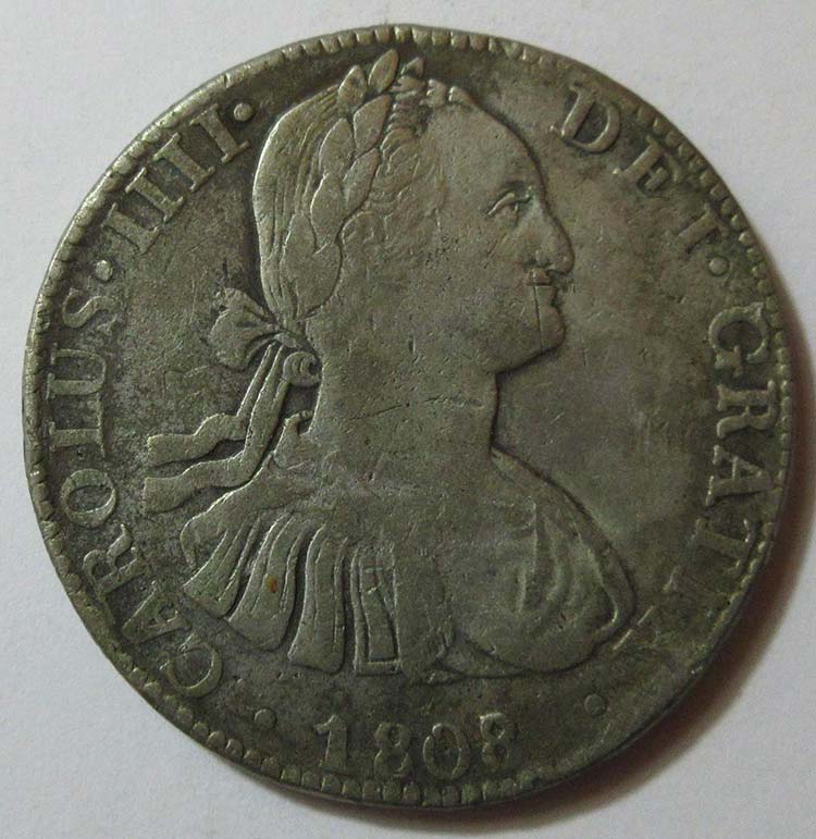 1808 Messico, Carlo IIII, 8 Reales ... 