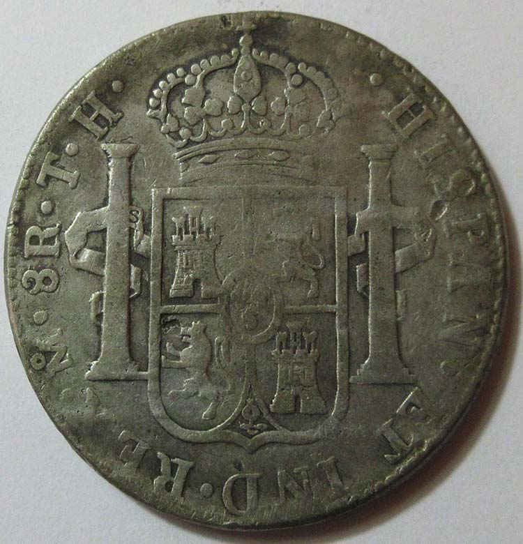 1808 Messico, Carlo IIII, 8 Reales ... 