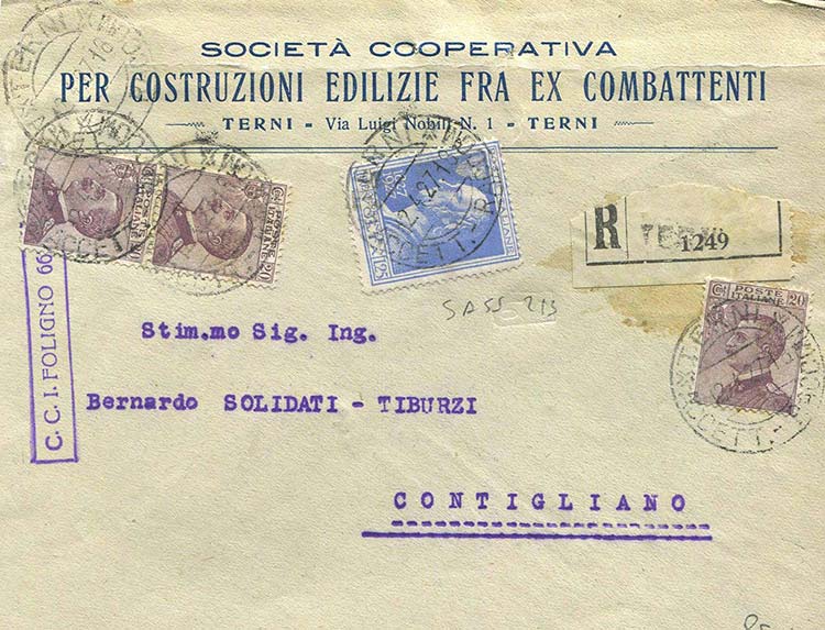 Italy - 1927 - Volta £ 1.25 + ... 