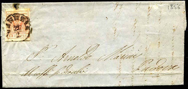 Lombardo Veneto - 1856 - Letter ... 