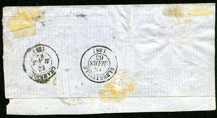 Italy - 1863 - Letter without text ... 