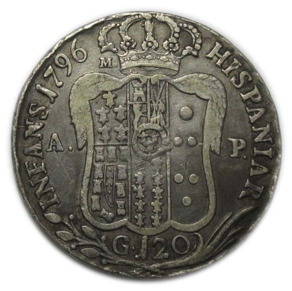 Ferdinando IV - 1796 - Piastra da ... 