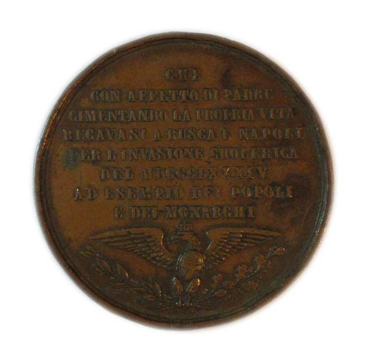 1884 Umberto I, medaglia ricordo ... 