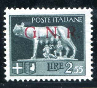1944 Lupa di Roma lire 2,55, ... 