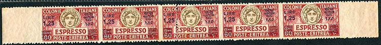 1927 Eritrea, Espresso £ 1,25 in ... 