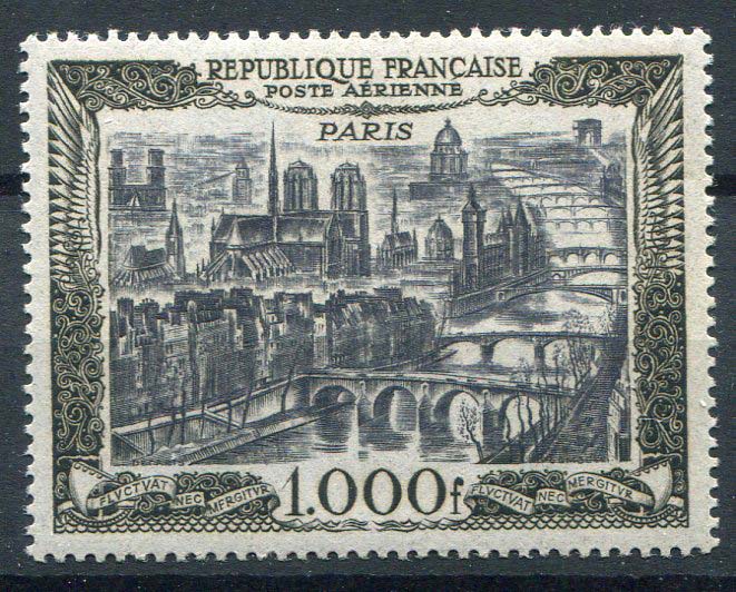 Francia - 1950 - Veduta di Parigi, ... 