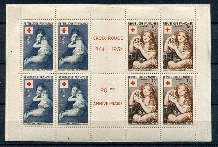 Francia - 1954 - Pro Croce Rossa ... 