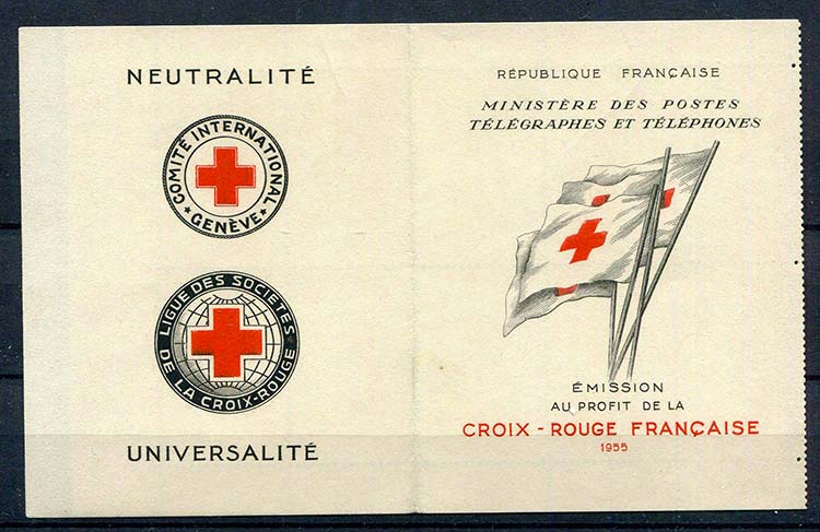 Francia - 1955 - Pro Croce Rossa, ... 