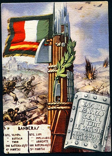 Guerra di Spagna. Divisione 23 ... 