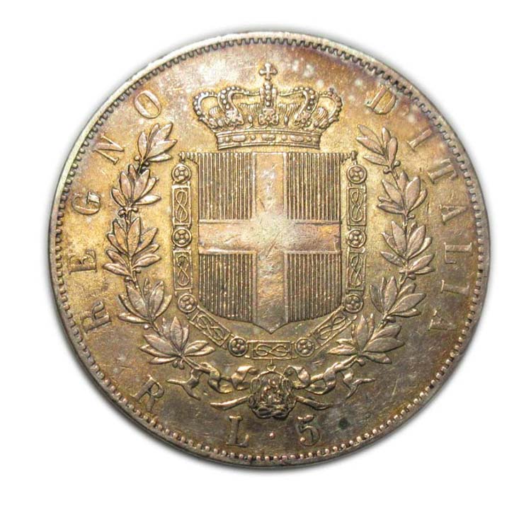 Vittorio Emanuele II - 1877 - 5 ... 