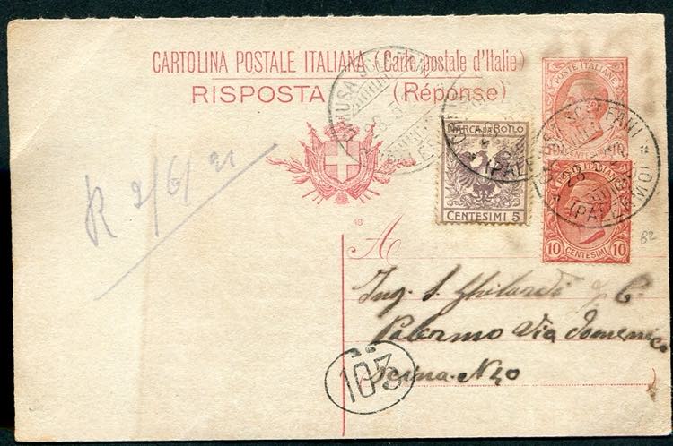 1927 Italia Regno - Cartolina ... 