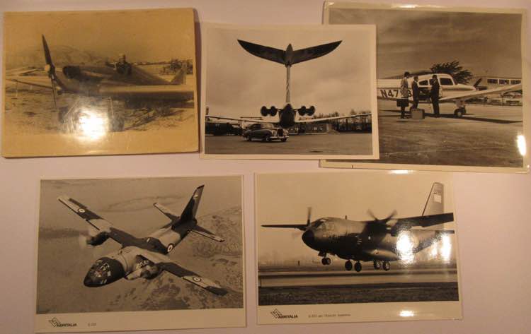 Aeronautics - Lot of 9 photographs ... 