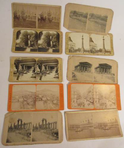 Postcards and stereoscopic ... 