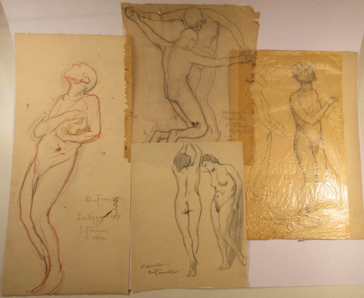 De Francisco - Lot of 4 sketches ... 