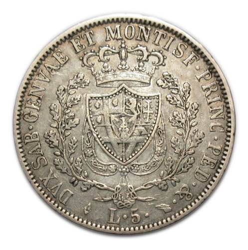 Coins - Carlo Felice - 1828 - 5 ... 