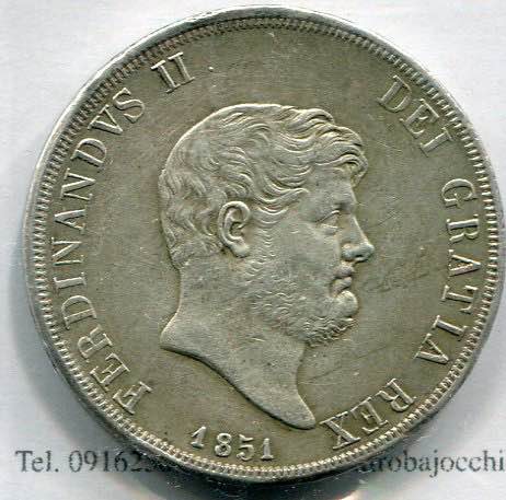Coins - Ferdinando II - 1851 - 120 ... 