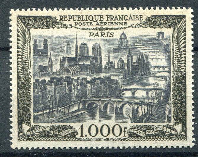 France - 1950 - View of Paris, P.A ... 