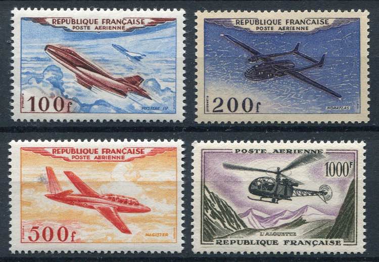 France - 1954 - Air mail. ... 
