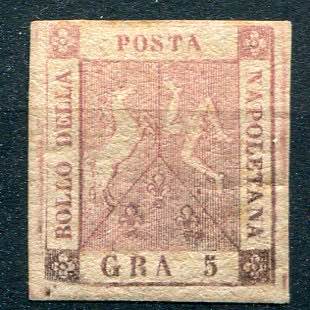 Antichi Stati Italiani - 1858 - 5 ... 