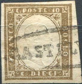 1861 Castelvetrano, ovale senza fregi, (P12) ... 