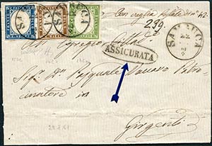 1861 Sambuca, cerchio sardo italiano, (P5) ... 