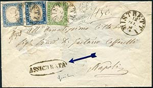 1861 Mistretta, cerchio sardo italiano, ... 