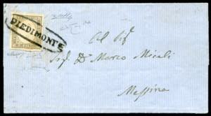 Ovale nominativo - Piedimonte 1861, ... 