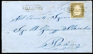 Ovale nominativo - Villarosa 1861, ... 
