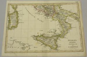 Italy inferior. Sicilia et Sardinia - 1800 ... 