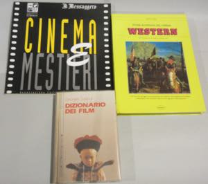 Cinema - Lot of 5 80s-90s books, in a box.