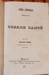 Universal History Written by Cesare Cantù - ... 