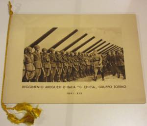 Fascist Era - 1941 XIX - Artillery Regiment ... 